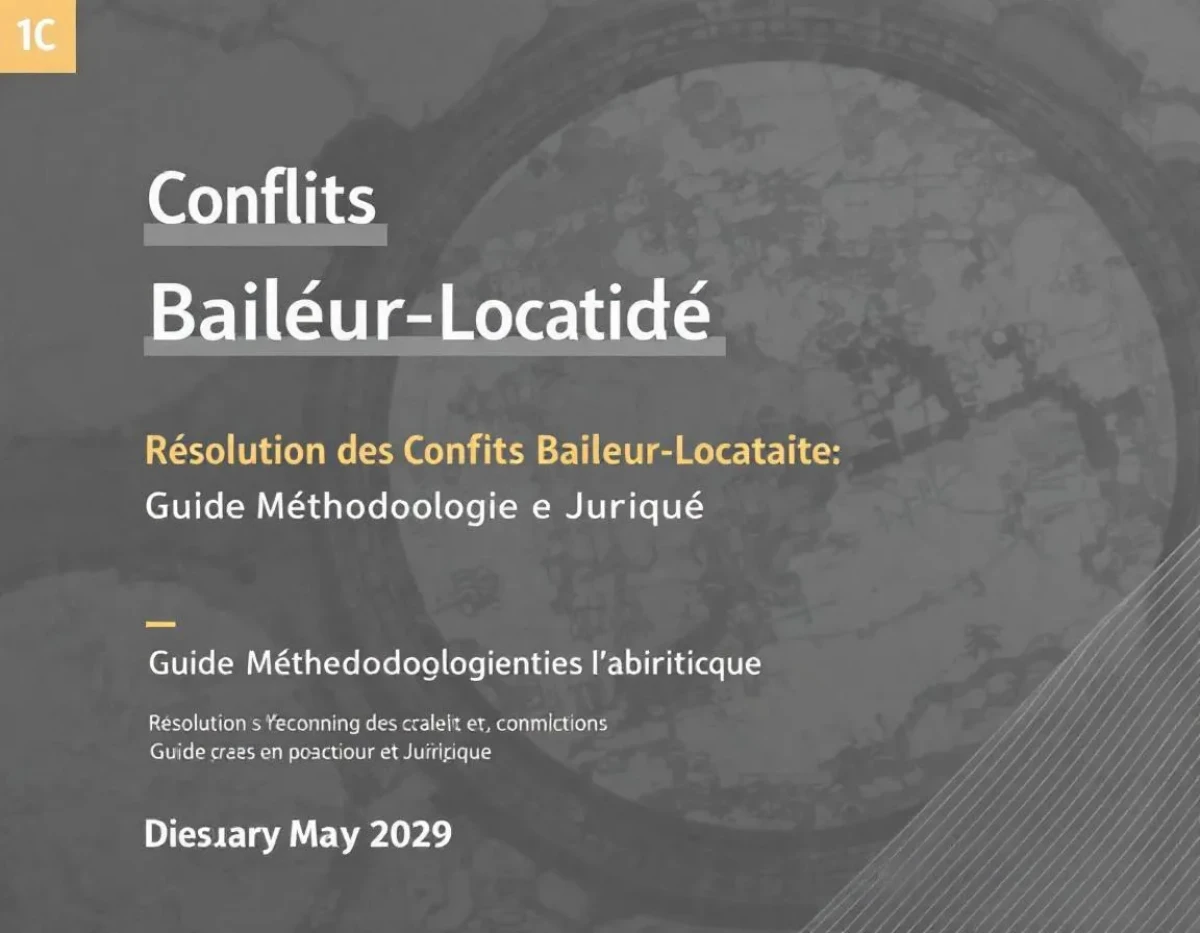 Résolution des Conflits Bailleur-Locataire : Guide Méthodologique et Juridique